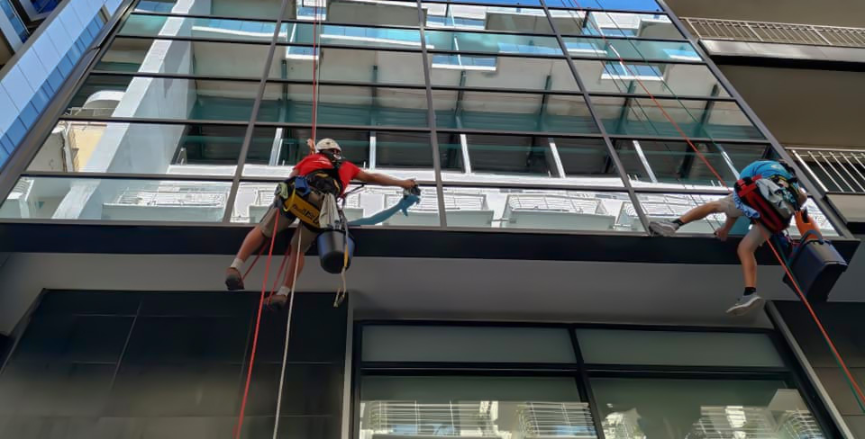 rope access cleaning